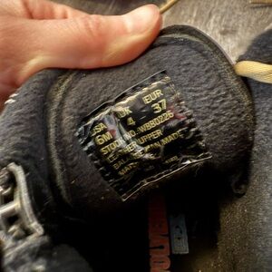 Black Leather Upper Shoes